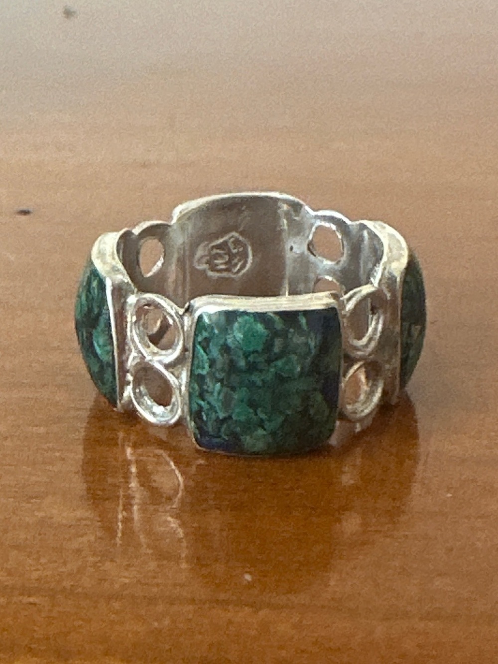 Taxco Sterling Silver and Turquoise Ring